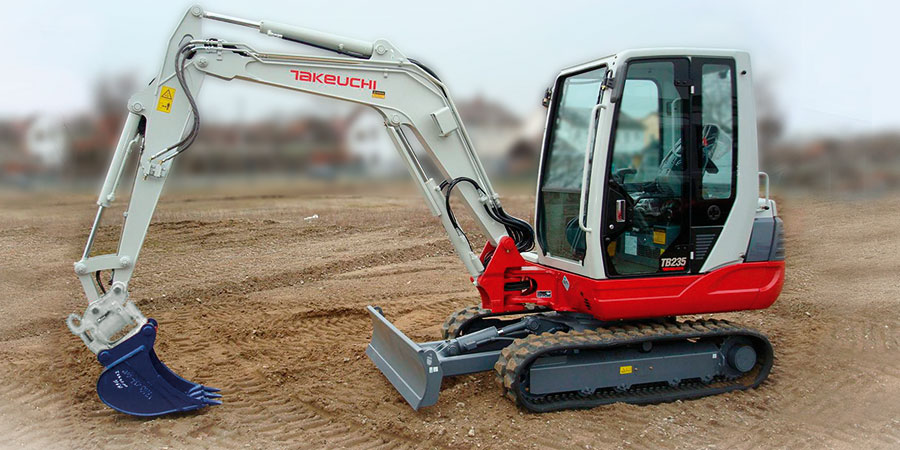 stavebné stroje zariadenia kolesové pásové rýpadlá rýpadlo-nakladače Poľsko