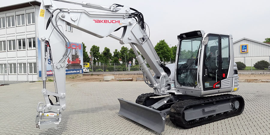 stavebné stroje zariadenia kolesové pásové rýpadlá rýpadlo-nakladače Poľsko