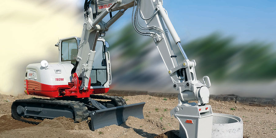 stavebné stroje zariadenia kolesové pásové rýpadlá rýpadlo-nakladače Poľsko